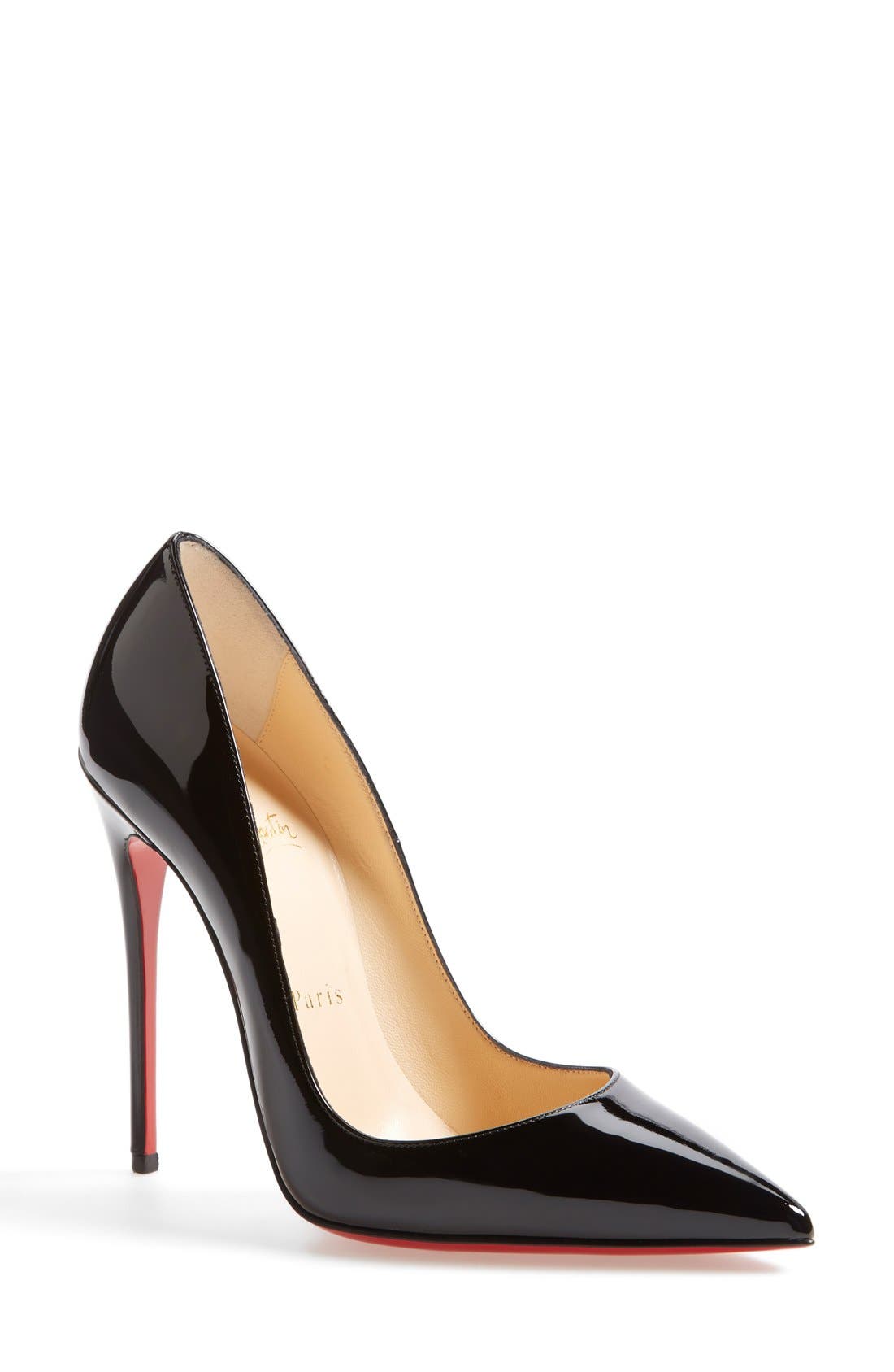 Christian Louboutin So Kate 120 Pump in Black Patent