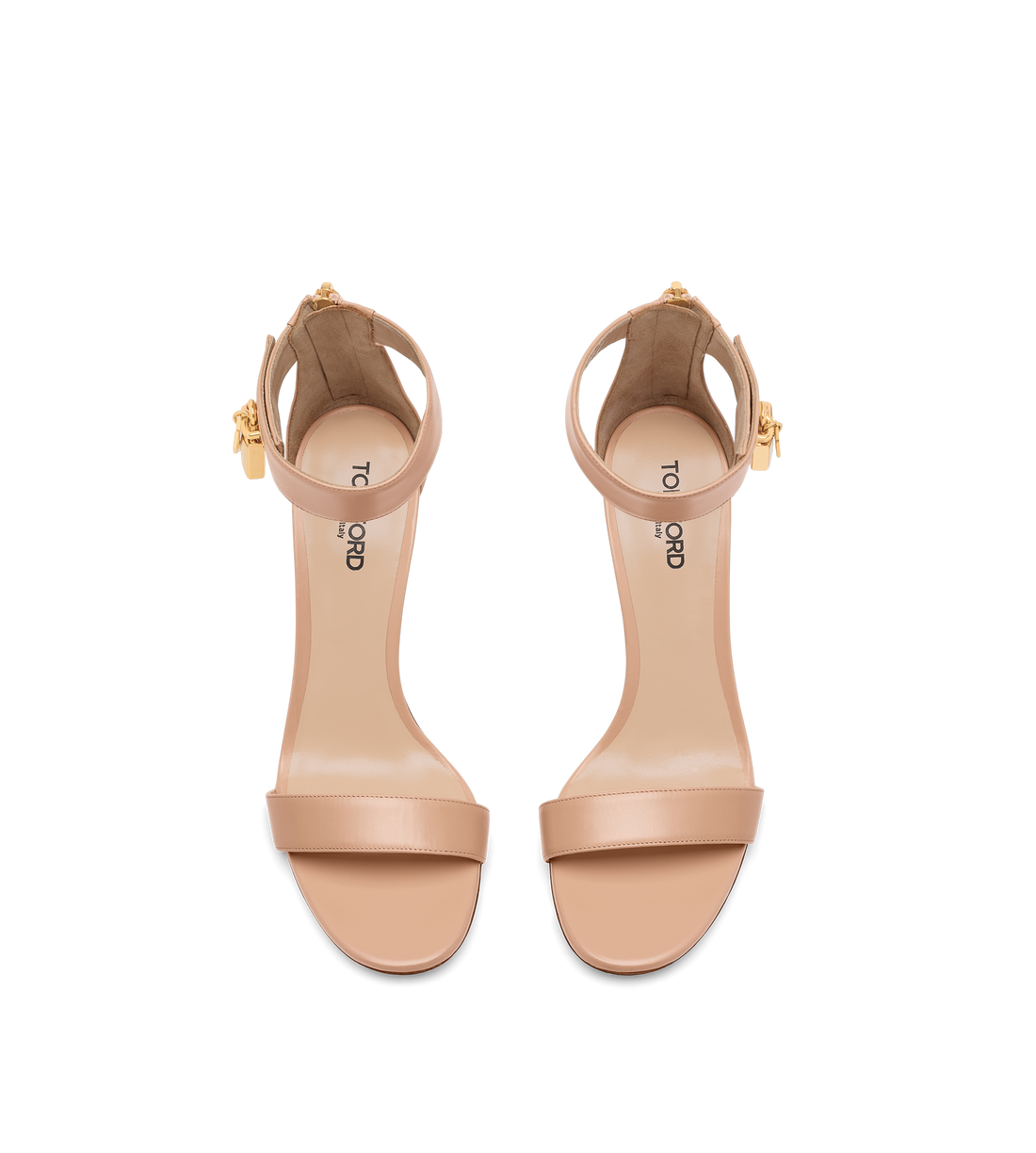 Tom Ford Leather Padlock Sandal