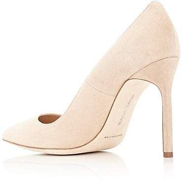 Manolo Blahnik BB 105 Pump — Nude Patent