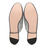 Gucci Glitter Princetown Slippers Silver 6
