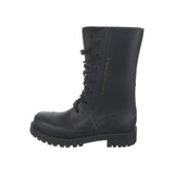 Christian Dior Wind Boots Rubber Embossed Black 1