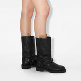 Burberry Suede Soft Saddle Low Boots 2