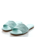 Louis Vuitton Revival Flat Mule in Vert d'Eau Lambskin 3