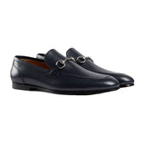 Gucci Jordaan Leather Loafer Blue 1