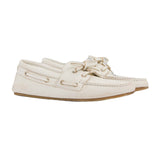 Gucci Interlocking G Boat Shoes White 1