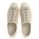 Christian Dior Canvas Oblique Walk'n'Dior Low Top Sneaker Pale Gold 2