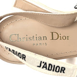 Christian Dior Patent Ribbon J'Adior Slingback 65Mm Pump Nude & Pink 8