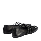 Gucci Shearling Ballerinas Black 2