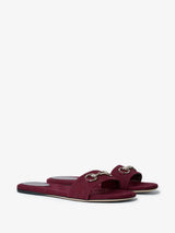 Gucci Slide Sandal With Horsebit Red 1