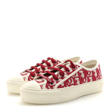 Christian Dior Walk'n'Dior Low Top Sneakers Oblique Framboise Navy Blue 4