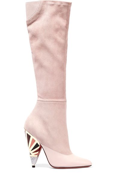 Givenchy Voyou Buckled Leather Boot — Black