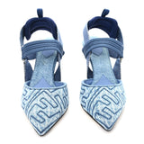 Fendi Colibri 85mm Slingback Pump 2