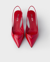 Prada Patent Leather Slingback Pumps 6
