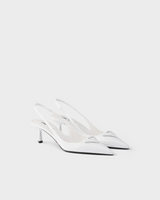 Prada Patent Leather Slingback Pumps 7