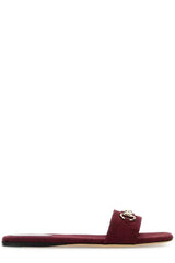 Gucci Slide Sandal With Horsebit Red 3
