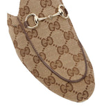Gucci Princetown Crystal GG Mesh Mules Beige & Ebony 2