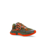 Gucci Sneakers Olive & Orange 1