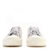 Christian Dior Canvas Oblique Walk'n'Dior Low Top Platform Sneaker Grey Stone 3