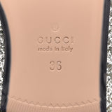 Gucci Glitter Princetown Slippers Silver 8