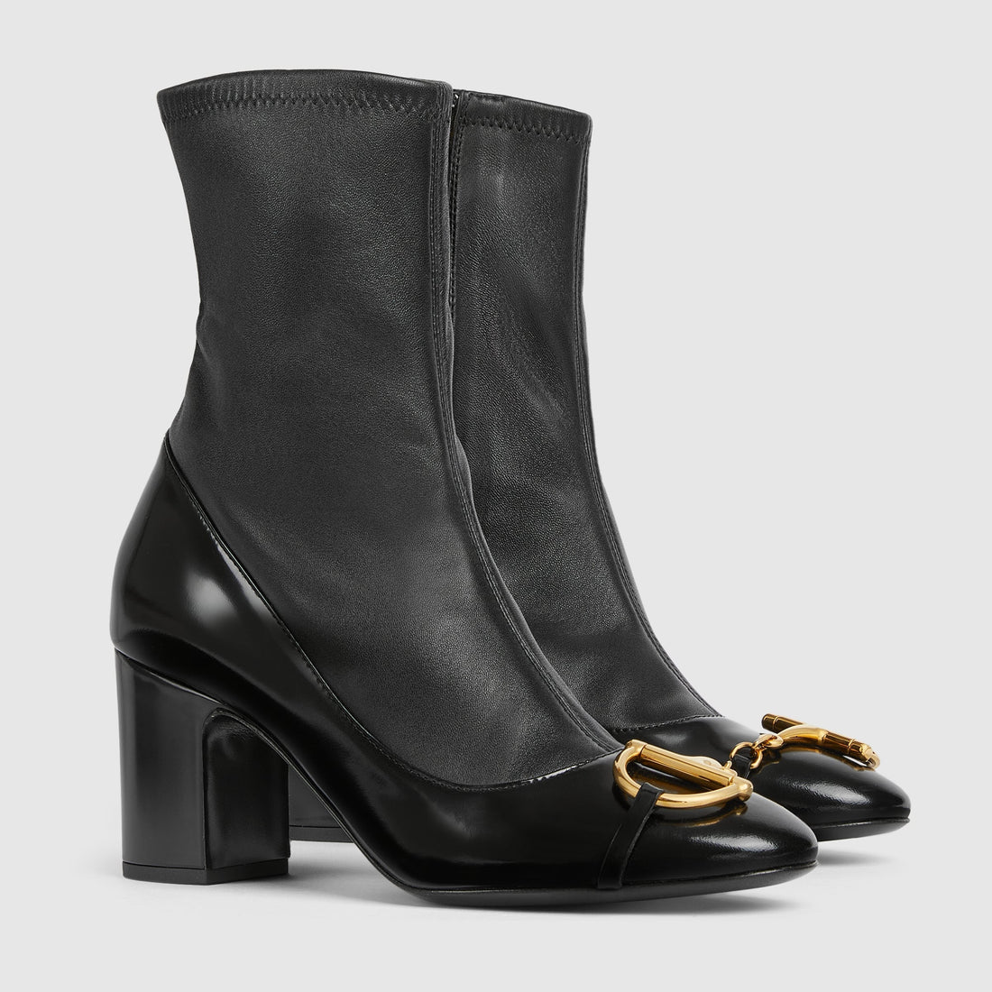 Gucci Women's Ankle Boot With Half Horsebit