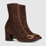 Gucci Women's Ankle Boot With Half Horsebit 3