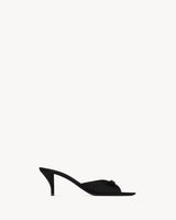 YSL Jerry Sandlas in Satin Crepe and Rhinestones 1