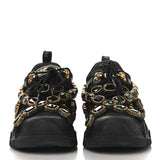 Gucci Flashtrek Mesh Calfskin Removable Crystals Sneakers Silver 3