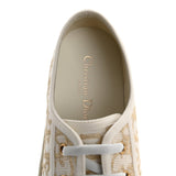 Christian Dior Canvas Oblique Walk'n'Dior Low Top Sneaker Pale Gold 7