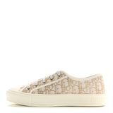 Christian Dior Canvas Oblique Walk'n'Dior Low Top Sneaker Pale Gold 1