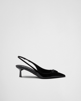 Prada Patent Leather Slingback Pumps 2