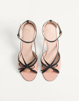 Valentino Bepointy Sandal in Patent Leather and Kidskin 6