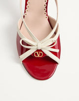 Valentino Bepointy Sandal in Patent Leather and Kidskin 3