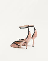 Valentino Bepointy Sandal in Patent Leather and Kidskin 7