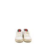 Gucci Re-Web Trainer GG Supreme Canvas/Leather Beige/White 3