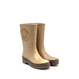 Dior Diorunion Rubber Rain Boots Beige/Brown 1