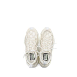 Gucci Gucci Run Sneakers GG Crystal Mesh White 4