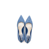 Dior Pumps Suede Blue 4