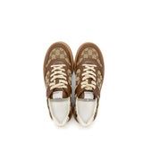 Gucci Sneaker GG Supreme Canvas/Leather Brown 4