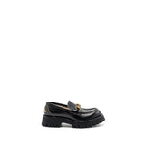 Gucci Leather Lug Sole Horsebit Loafer Black GHW 5