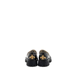 Gucci Leather Lug Sole Horsebit Loafer Black GHW 3