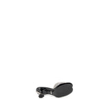 Gucci Crystal-Embellished Stain Sandals Black 6