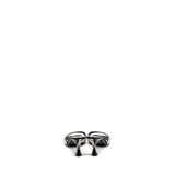 Gucci Crystal-Embellished Stain Sandals Black 3