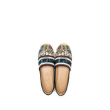 Dior Flora And Animal Embroidered Granville Espadrille Fabric Multicolour 4
