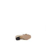 Gucci GG Marmont Mid Heel Pump Gold GHW 7