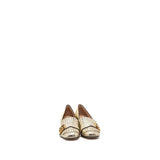 Gucci GG Marmont Mid Heel Pump Gold GHW 2