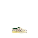 Gucci Tennis Sneaker Canvas/ Crystal Multicolour 5