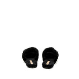 Dior Chez Moi Sandals Shearling Black 5