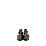 Gucci Triple Buckle Ankle Boots Black GHW 2