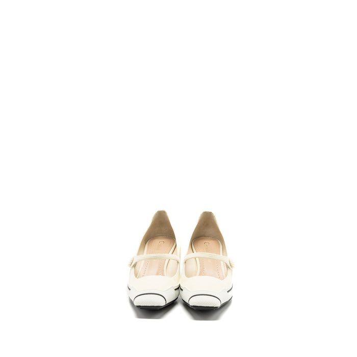 Dior Pump Canvas Cream / White
