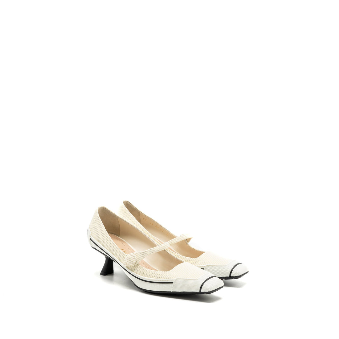 Dior Pump Canvas Cream / White